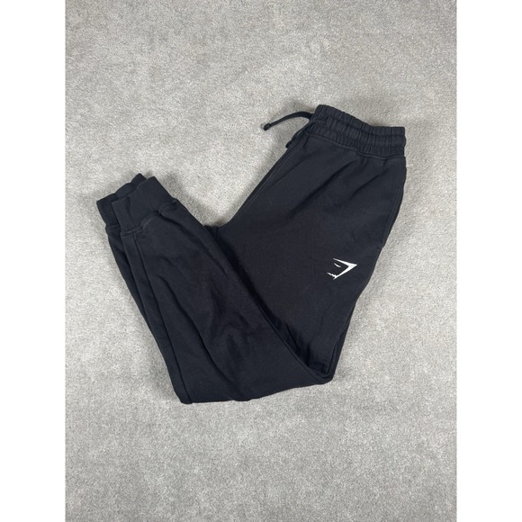 Gymshark Other - Gymshark Joggers Mens Small Black Sweatpants Drawstring Gym Workout Logo